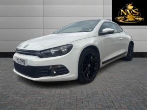 2011 Volkswagen Scirocco 2.0 Tdi Bluemotion Tech Gt in White — image 3
