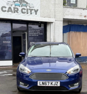 2017 Ford Focus 1.5t Ecoboost Titanium X Auto Euro 6 (s/s) 5dr in Blue — image 2
