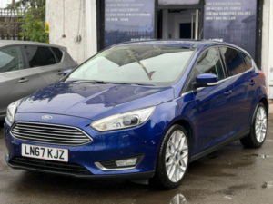 2017 Ford Focus 1.5t Ecoboost Titanium X Auto Euro 6 (s/s) 5dr in Blue — image 3