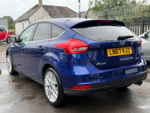 2017 Ford Focus 1.5t Ecoboost Titanium X Auto Euro 6 (s/s) 5dr in Blue — image 4