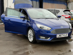 2017 Ford Focus 1.5t Ecoboost Titanium X Auto Euro 6 (s/s) 5dr in Blue — image 5