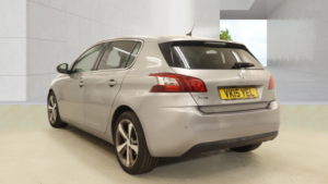 2015 Peugeot 308 1.2 Puretech Allure Automatic Grey 5dr Panroof+lowtax+satnav+rare Auto in Grey — image 4