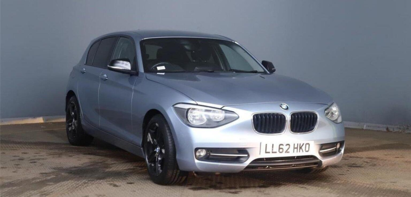 2012 BMW 1 Series 2.0 116d Sport Auto Euro 5 (s/s) 5dr in Blue — image 1