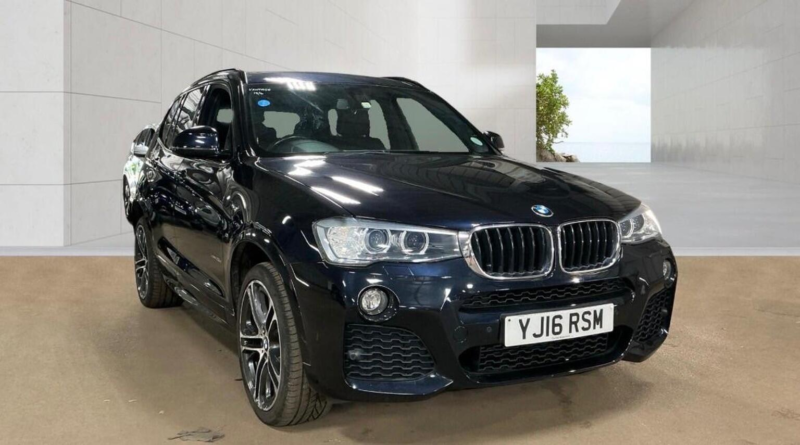 2016 BMW X3 2.0 20d M Sport Auto Xdrive Euro 6 (s/s) 5dr in Black — image 1