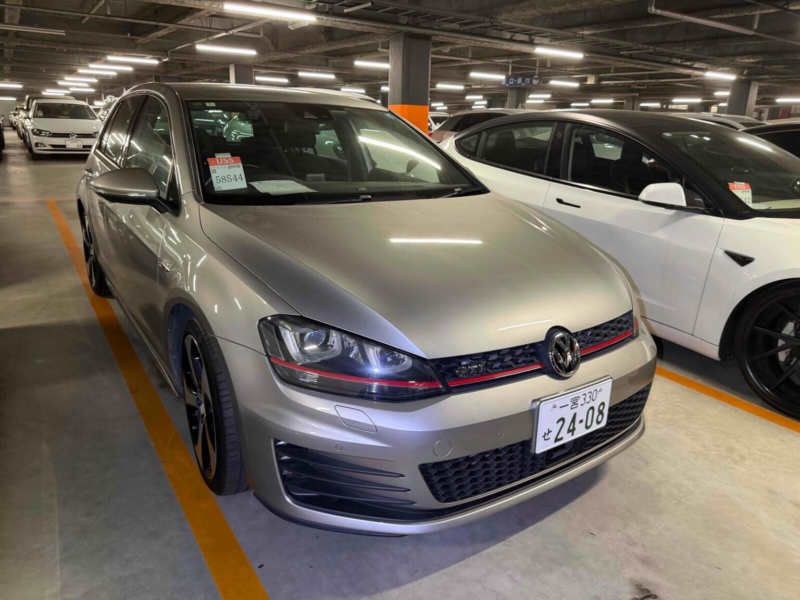 2014 Volkswagen Golf 2.0 Tsi Bluemotion Tech Gti DSG Euro 6 (s/s) 5dr in Silver — image 1