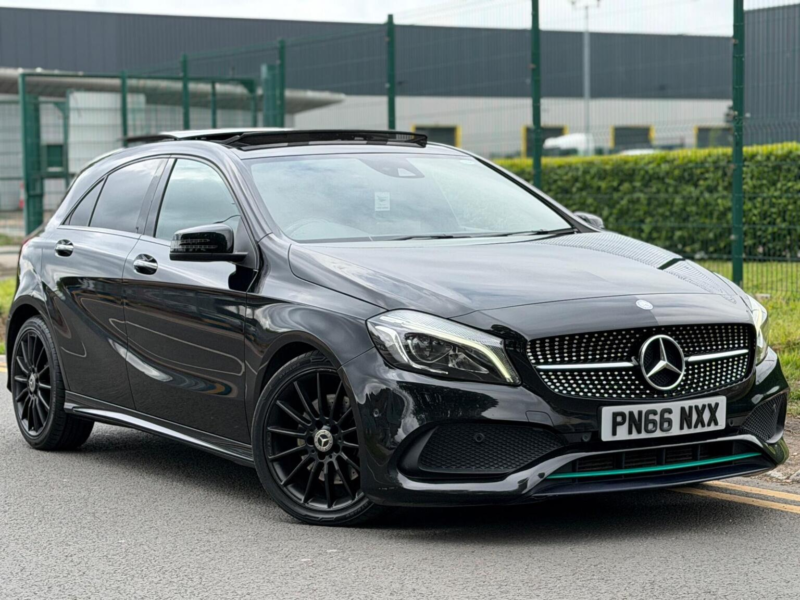 2016 Mercedes-Benz A Class 2.1 A220d Motorsport Edition (premium) 7g-Dct Euro 6 (s/s) 5dr in Black — image 1