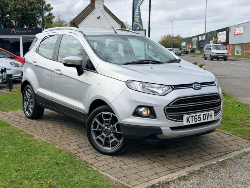 2016 Ford Ecosport 1.5 Tdci Titanium 2WD Euro 6 5dr in Silver — image 1