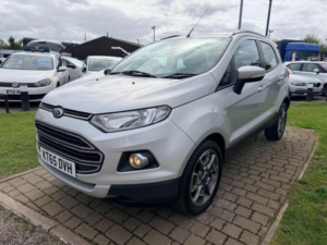 2016 Ford Ecosport 1.5 Tdci Titanium 2WD Euro 6 5dr in Silver — image 3