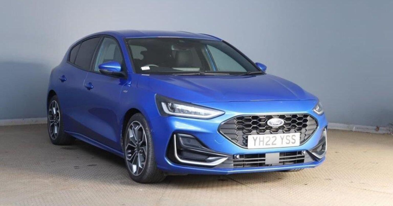 2022 Ford Focus 1.5 Ecoblue St-Line Vignale Auto Euro 6 (s/s) 5dr in Blue — image 1