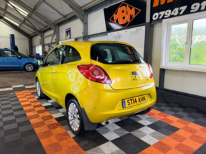 2014 Ford Ka 1.2 Zetec Hatchback 3dr Petrol Manual Euro 6 (s/s) (69 Ps) in Yellow — image 4