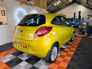 2014 Ford Ka 1.2 Zetec Hatchback 3dr Petrol Manual Euro 6 (s/s) (69 Ps) in Yellow — image 5