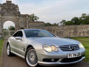 2004 Mercedes-Benz Sl 5.4 Sl55 Kompressor Amg 2dr in Silver — image 2