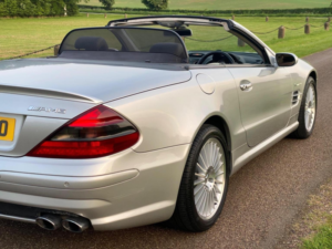 2004 Mercedes-Benz Sl 5.4 Sl55 Kompressor Amg 2dr in Silver — image 3