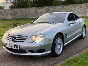 2004 Mercedes-Benz Sl 5.4 Sl55 Kompressor Amg 2dr in Silver — image 5