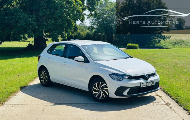 2023 Volkswagen Polo 1.0 Tsi Life Euro 6 (s/s) 5dr in White — image 1