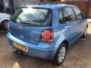 2007 Volkswagen Polo 1.4 Se in Blue — image 4