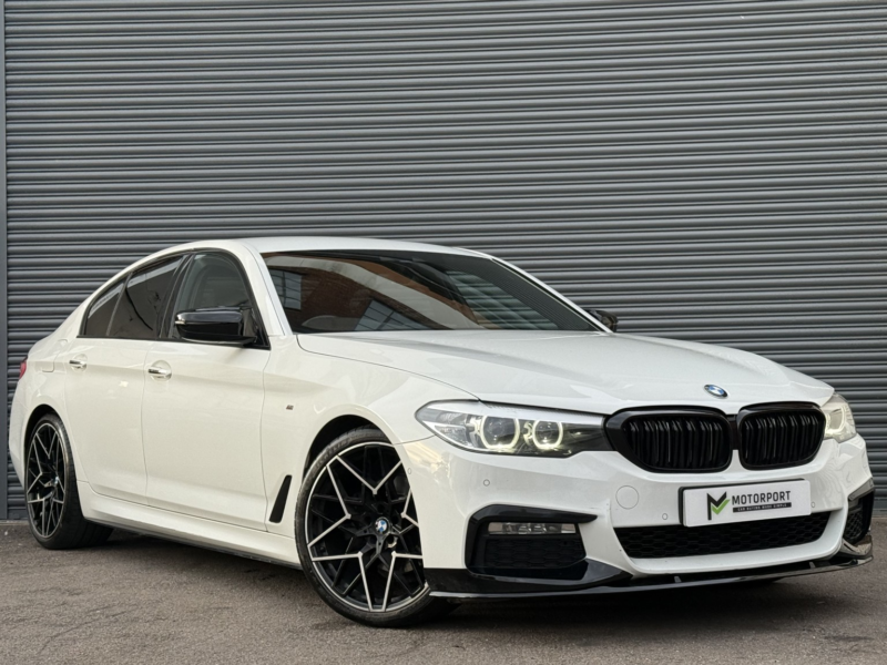 2017 BMW 5 Series 2.0 520d M Sport Saloon in White — image 1