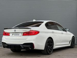2017 BMW 5 Series 2.0 520d M Sport Saloon in White — image 3