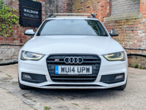 2014 Audi S4 Avant 3.0 Tfsi V6 Black Edition in White — image 2