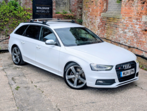 2014 Audi S4 Avant 3.0 Tfsi V6 Black Edition in White — image 3