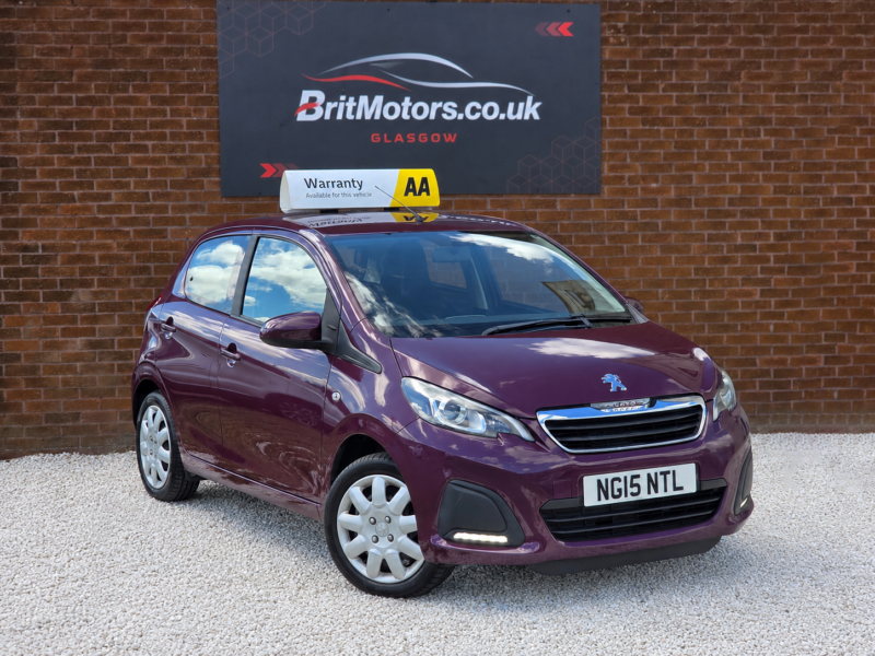2015 Peugeot 108 1.0 Active in Purple — image 1