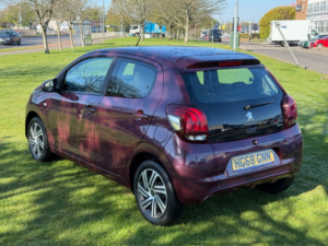 2019 Peugeot 108 1.0 Active Hatchback 5dr Petrol Manual Euro 6 (72 Ps) in Purple — image 5
