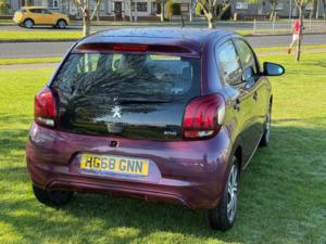 2019 Peugeot 108 1.0 Active Hatchback 5dr Petrol Manual Euro 6 (72 Ps) in Purple — image 6