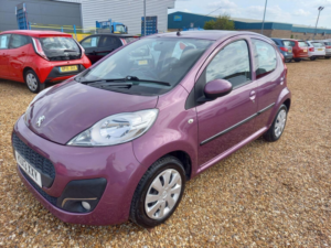 2013 Peugeot 107 1.0 12v Active Euro 5 5dr in Purple — image 3