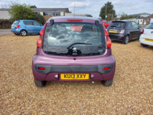 2013 Peugeot 107 1.0 12v Active Euro 5 5dr in Purple — image 6