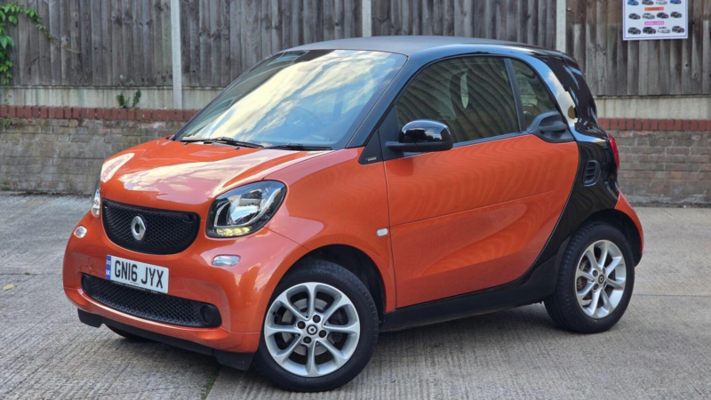 2016 Smart Fortwo 1.0 Passion Twinamic Euro 6 (s/s) 2dr in Orange — image 1