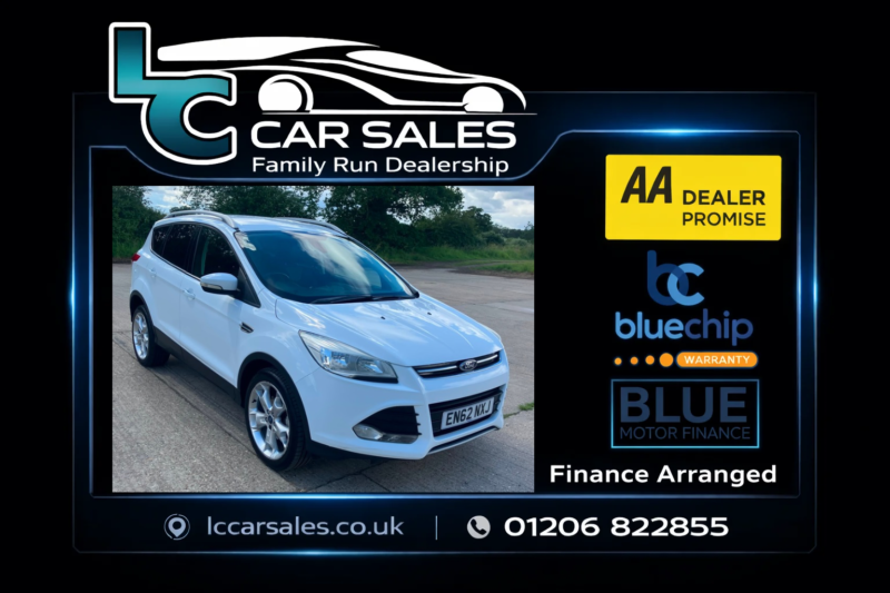 2013 Ford Kuga 2.0 Tdci Titanium in White — image 1