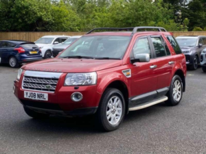 2008 Land Rover Freelander 2 2.2 Td4 Se Auto 4WD Euro 4 5dr in Red — image 3