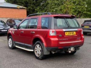 2008 Land Rover Freelander 2 2.2 Td4 Se Auto 4WD Euro 4 5dr in Red — image 6