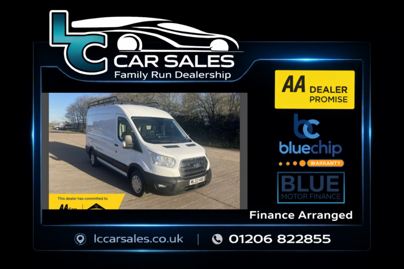2022 Ford Transit 2.0 Transit Trend Van 290 L2 2.0l Ecoblue 130ps Fwd 6 Speed Manual in White — image 1