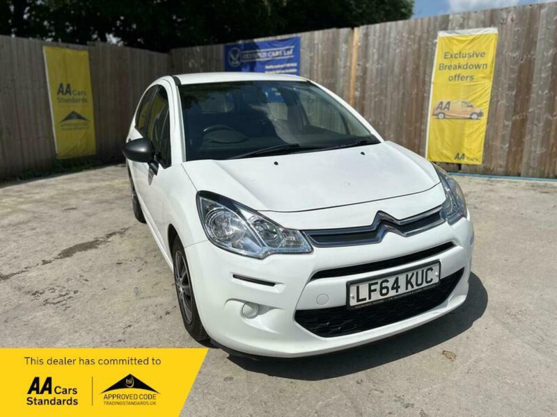 2014 Citroen C3 1.4 Hdi Vt Euro 5 5dr in White — image 1