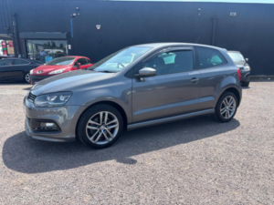 2016 Volkswagen Polo 1.0 Tsi Bluemotion Tech R-Line Euro 6 (s/s) 3dr in Grey — image 4