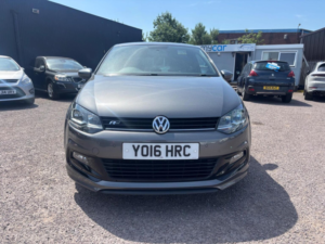 2016 Volkswagen Polo 1.0 Tsi Bluemotion Tech R-Line Euro 6 (s/s) 3dr in Grey — image 6