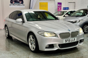 2013 BMW 5 Series 3.0 535i Activehybrid 5 M Sport Auto Euro 5 (s/s) 4dr in Silver — image 2