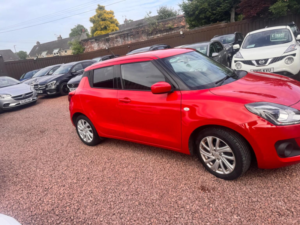 2021 Suzuki Swift 1.2 Dualjet Mhev Sz-T CVT Euro 6 (s/s) 5dr in Red — image 2