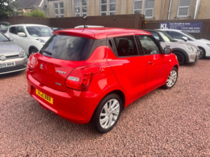 2021 Suzuki Swift 1.2 Dualjet Mhev Sz-T CVT Euro 6 (s/s) 5dr in Red — image 4