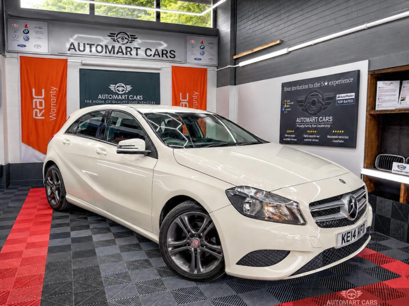 2014 Mercedes-Benz A Class 1.5 A180 Cdi Sport Euro 5 (s/s) 5dr in White — image 1
