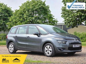 2016 Citroen Grand C4 Picasso 1.6 Bluehdi Vtr+ Eat6 Euro 6 (s/s) 5dr in Grey — image 1
