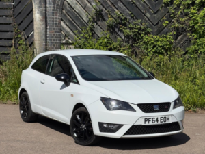 2015 SEAT Ibiza 1.2 Tsi Fr Black Sport Coupe Euro 5 3dr in White — image 4