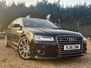 2016 Audi A8 3.0 Tdi V6 Sport Tiptronic Quattro Euro 6 (s/s) 4dr in Black — image 3