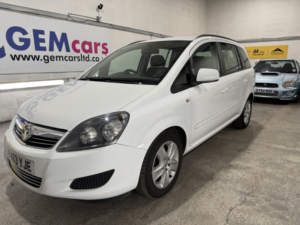 2013 Vauxhall Zafira 1.6 16v Exclusiv in White — image 6