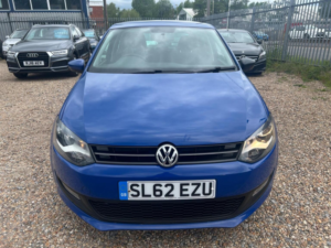 2012 Volkswagen Polo 1.2 Match Euro 5 5dr in Blue — image 2