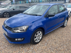 2012 Volkswagen Polo 1.2 Match Euro 5 5dr in Blue — image 3