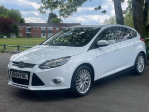 2014 Ford Focus 1.6 Zetec Euro 5 5dr in White — image 3