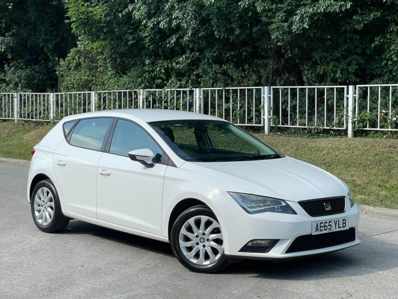 2015 SEAT Leon 1.6 Tdi Se DSG Euro 6 (s/s) 5dr in White — image 1