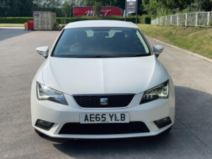 2015 SEAT Leon 1.6 Tdi Se DSG Euro 6 (s/s) 5dr in White — image 2